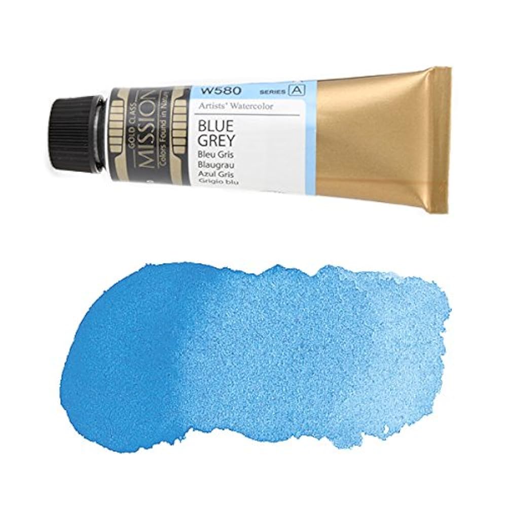 MISSION Water colors 高級顔料使用水彩絵具 Amazon | ミッションゴールドクラス 水彩絵具 7ml×12色セット